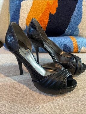 Guess Peeptoe Heels